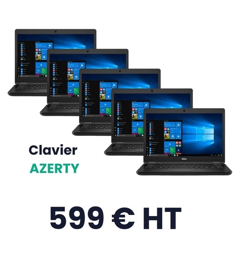 Lot de 5 PC Dell Latitude 5480